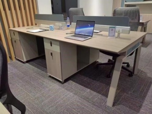 Modern Four-Person Office Desk