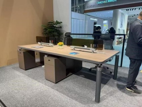 Modern Four-Person Office Desk